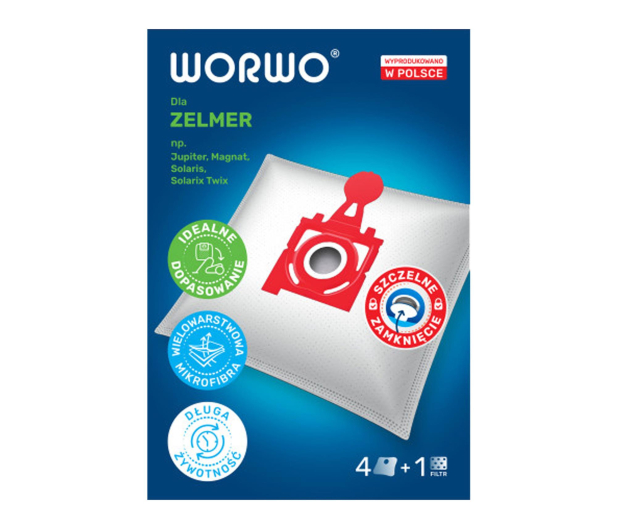WORWO WORKI CZERWONY ZELMER ZMB03 /KPL4 - 1504921 - zdjęcie 4